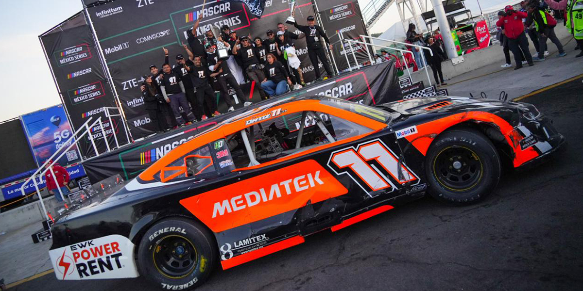 Diego Ortiz crowned champion in the 2025 NASCAR Mexico Challenge Series
