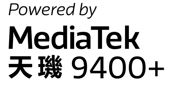 a_Powered by MediaTek Dimensity 9400+ Logo_Black_Vertical_TW