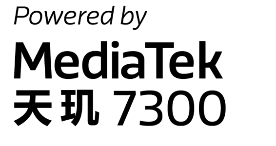 Powered by MediaTek Dimensity 7300 Logo_Black_Vertical_CN 0324