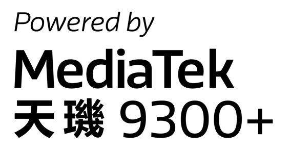 Powered by MediaTek Dimensity 9300+ Logo_Black_Vertical_TW 0124