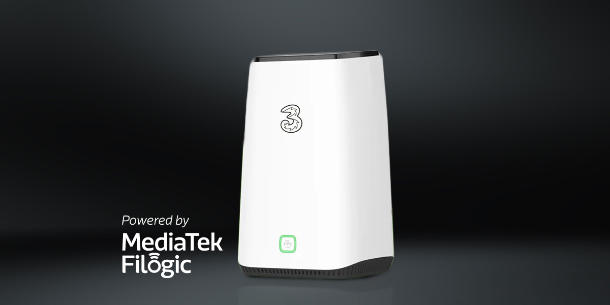 3 (UK) 5G Fixed Wireless, powered by MediaTek T750
