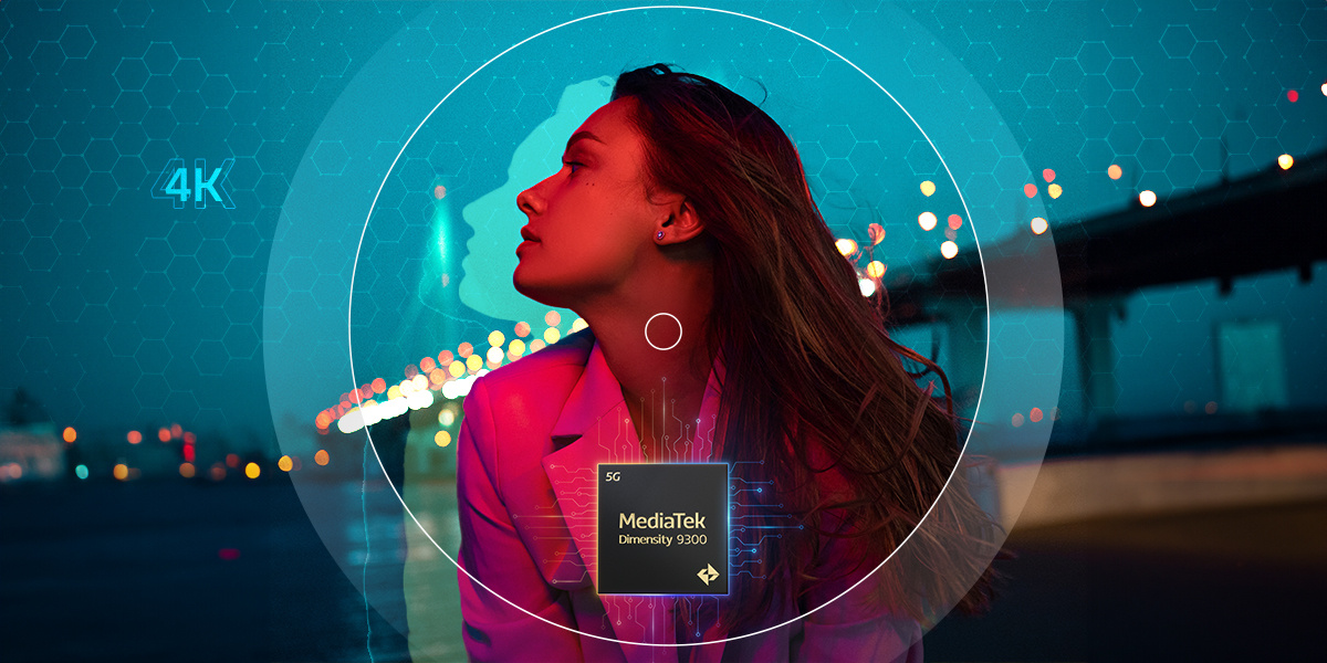 被写界深度とボケ味のある 4K シネマティックモード - MediaTek Dimensity 9300