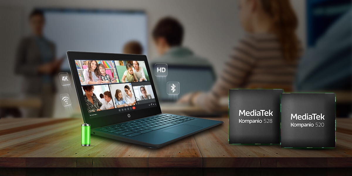 MediaTek Kompanio 520 delivers class-leading battery life Chromebooks