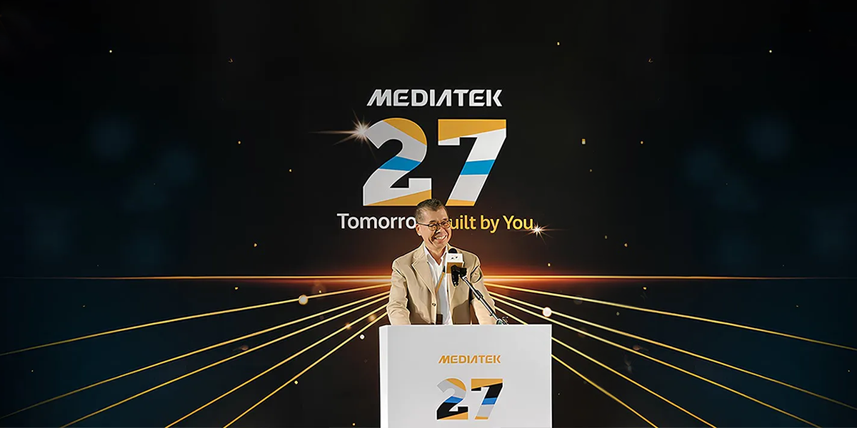 Tomorrow built by you: MediaTek's 27th anniversary