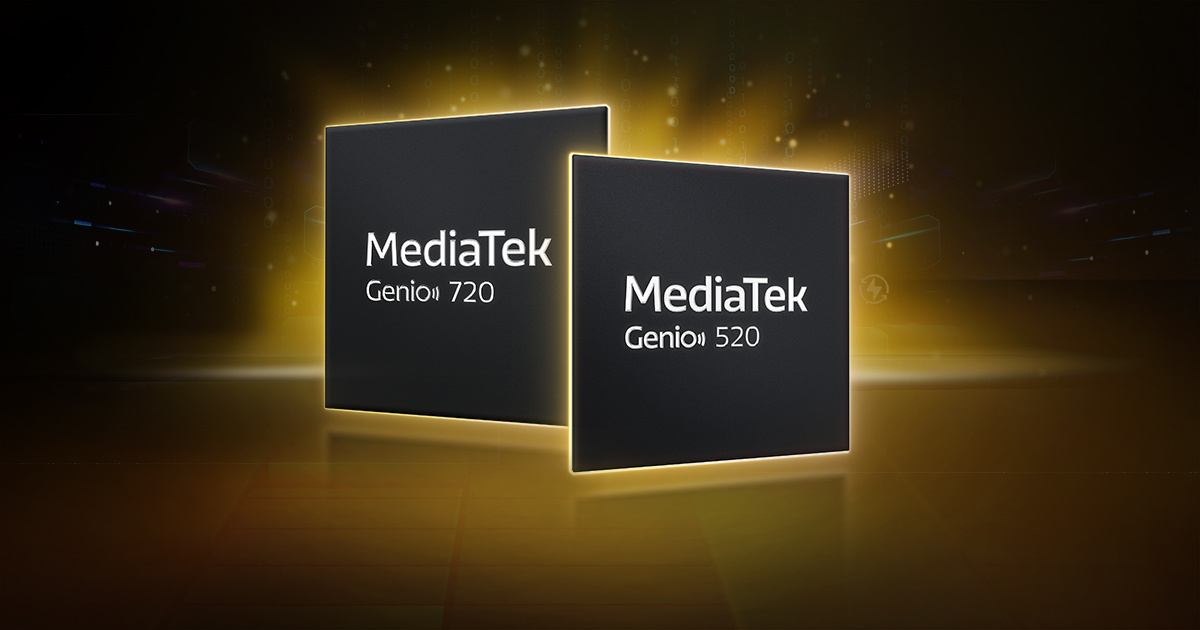 MediaTek Genio 720 & 520 bring Gen-AI into IoT