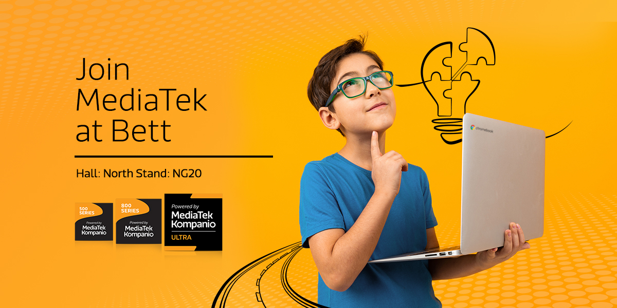 MediaTek Showcases Leading Technology for Education and Powers New Devices at BETT 2026
