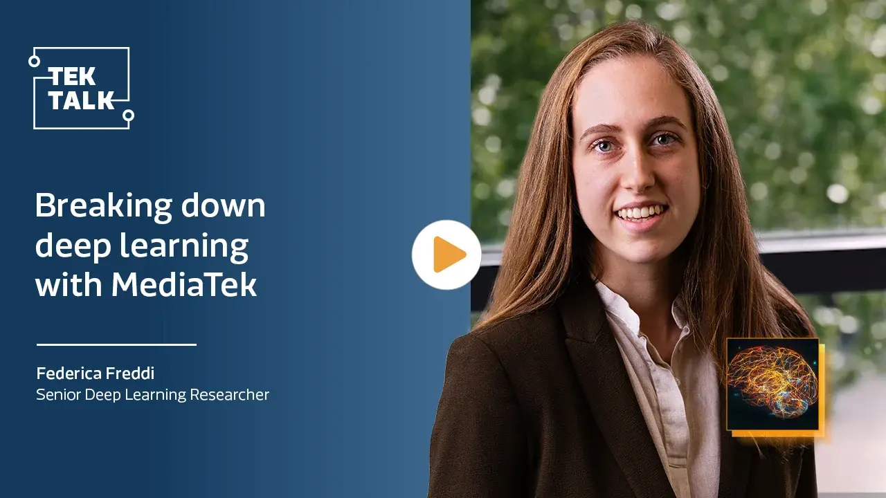 Breaking down deep learning with MediaTek