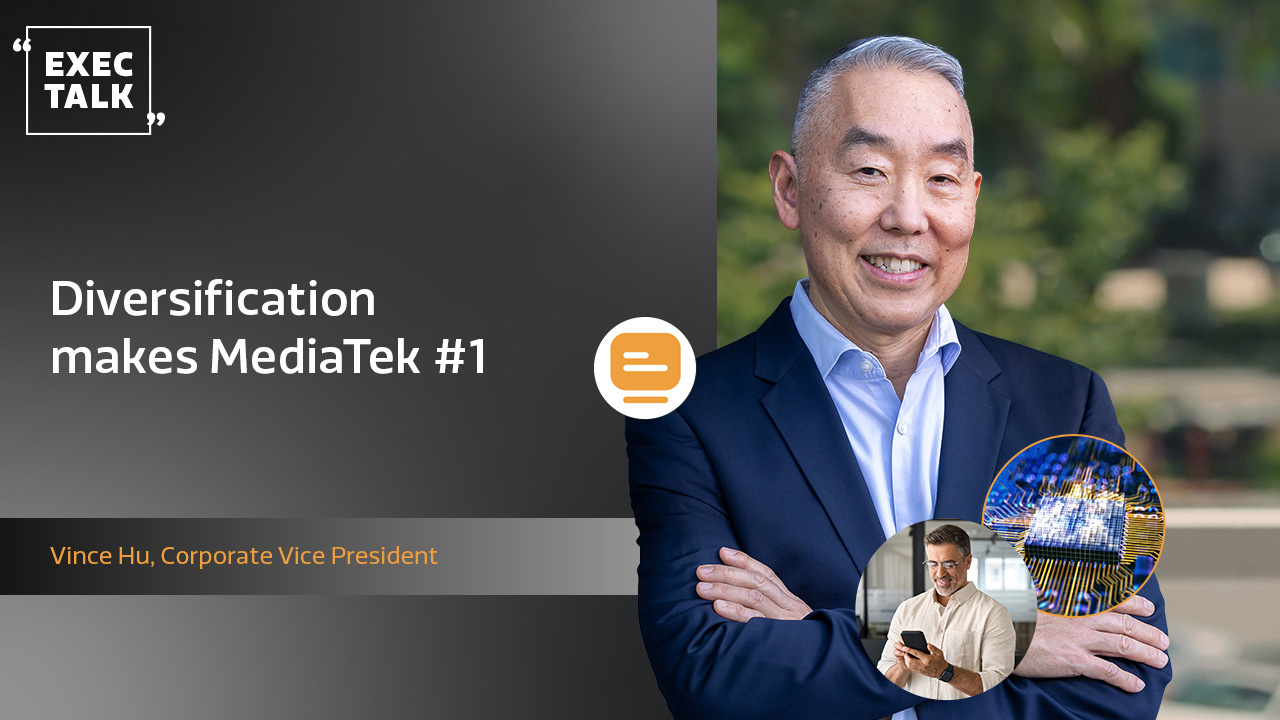 Diversification makes MediaTek #1