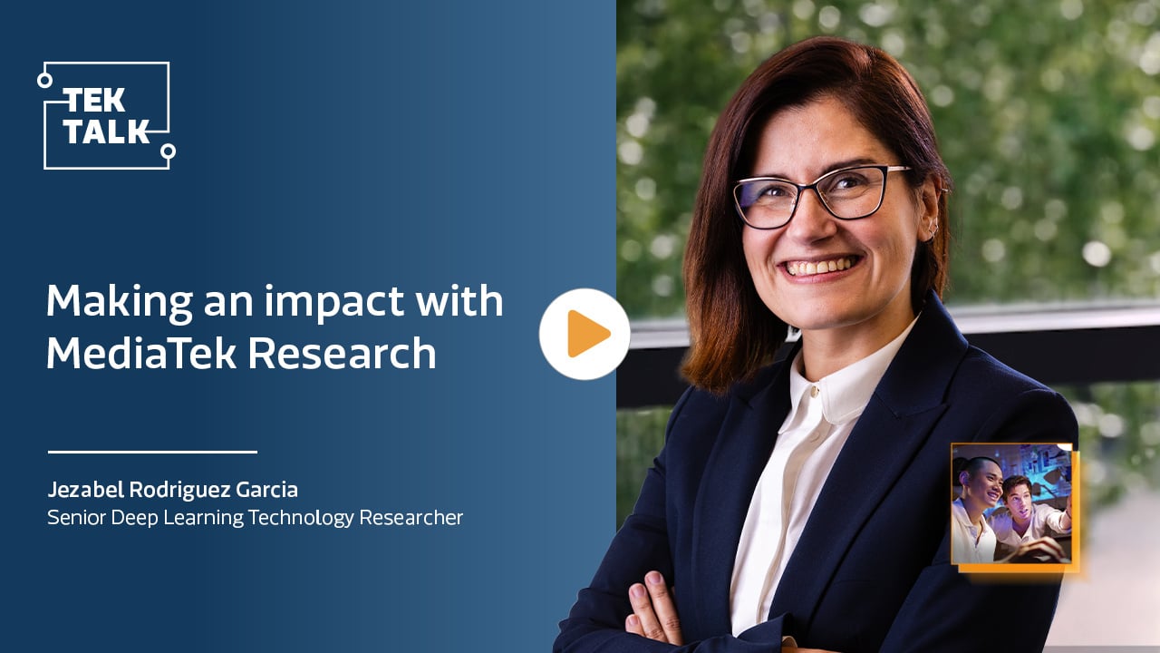 Making an impact with MediaTek Research