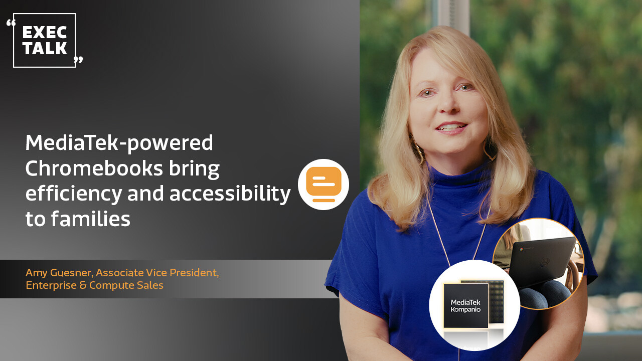 MediaTek-powered Chromebooks bring accessibility to students and families
