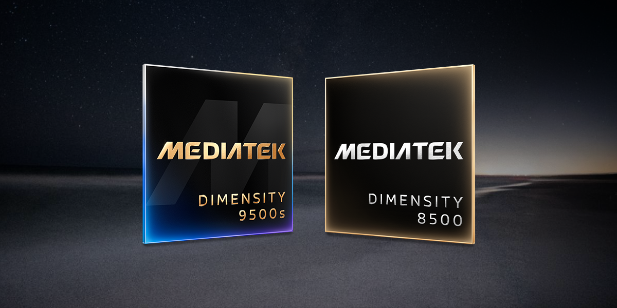 MediaTek Dimensity 9500s and Dimensity 8500 launch