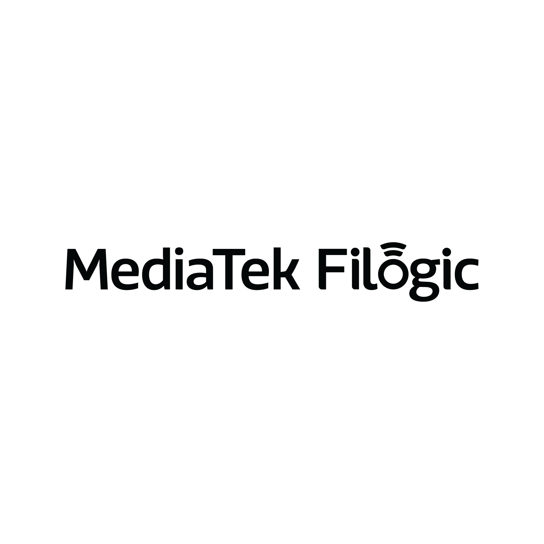 MediaTek Filogic Logo Horizontal EN_Black