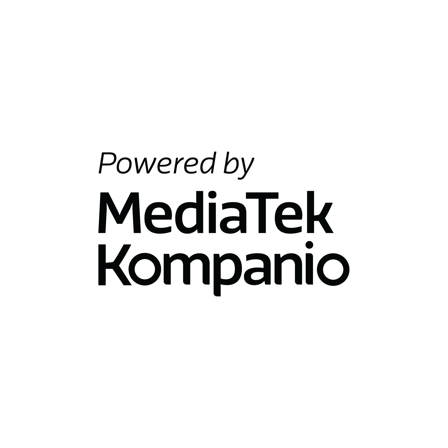 Powered by MediaTek Kompanio_Black