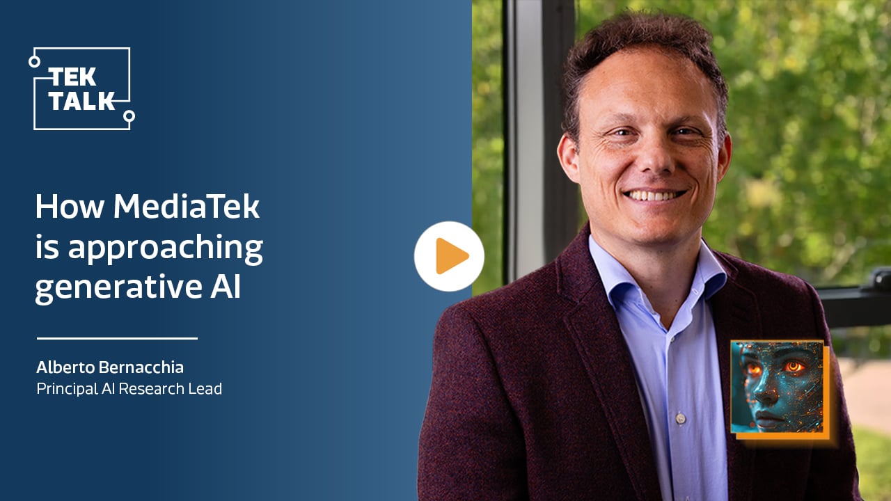 How MediaTek is approaching generative AI